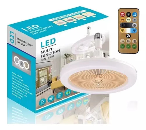 Ventilador de techo con luz