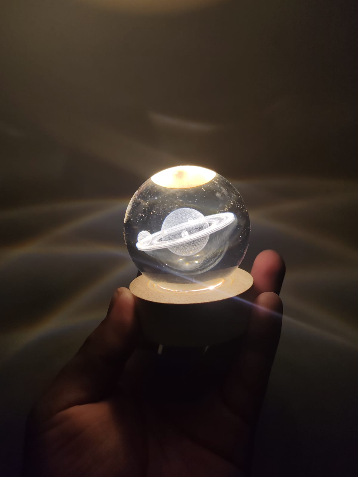 Lampara decorativa Saturno